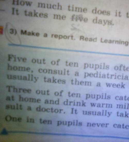 Make a report.Read Leaning to learn,note 3 first