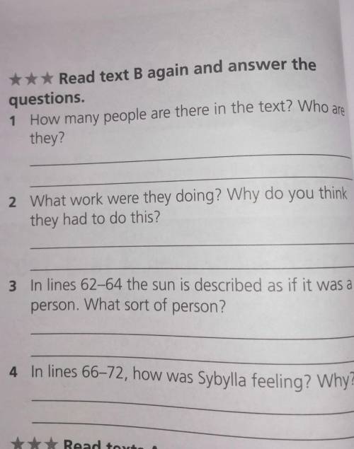 Read the text again and answer the questions ​