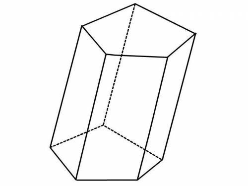 Сколько граней, вершин, рёбер у многогранника, изображённого на рисунке ниже? Обозначьте вершины мно