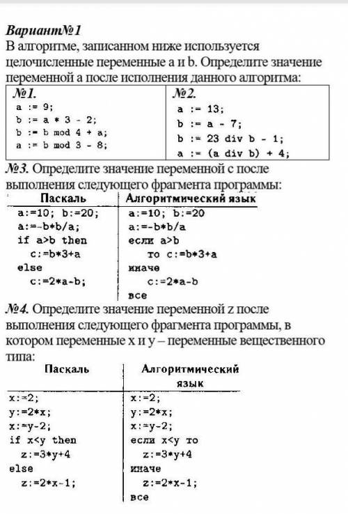 по информатике 8 класс​