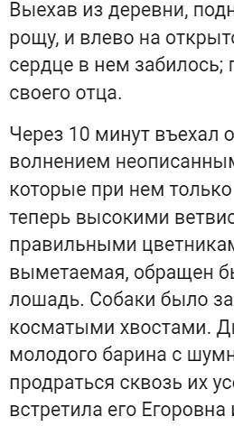 Составить сложный план по Дубровскому 3 глава на слова выехав из деревни поднялись они.​