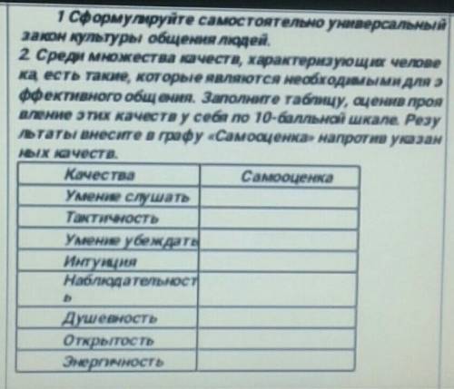 Среди множества качеств, охарактеризуйте человека есть такие которые являются необходимыми для эффек