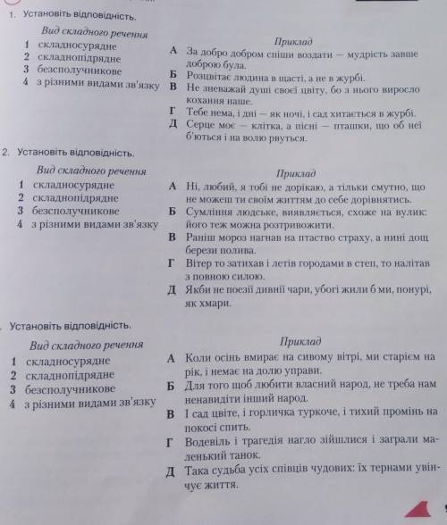 Встановіть відповідність​