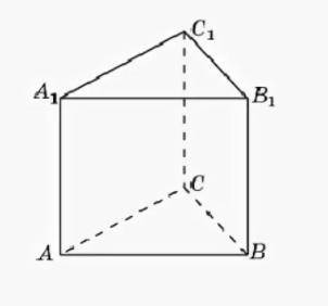 Найдите площадь сечения правильной треугольной призмы abca1b1c1 все ребра которой равны 1, плоскость