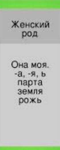 Сколько слов женского рода колесо ,кошка ,комната, язык, знамя,земля​