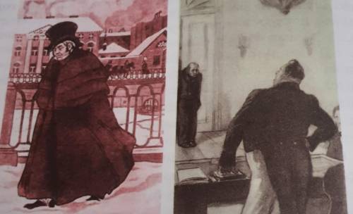 Рассмотрите иллюстрации художников Б. Кустодиева и Кукрыниксов. Какие эпи- зоды изображены? Как вы д