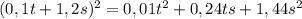 (0,1t+1,2s)^2=0,01t^2+0,24ts+1,44s^2