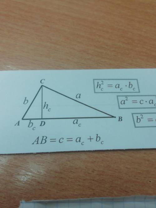 Геометрия 8 класс треугольник
