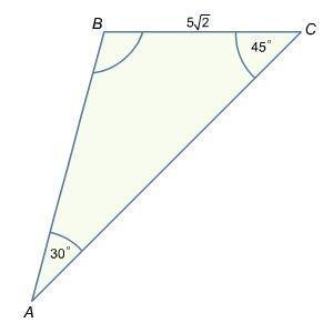 Найдите длину стороны АС. ответ округлите до сотых. 1Применение теоремы синусов используйте теорему