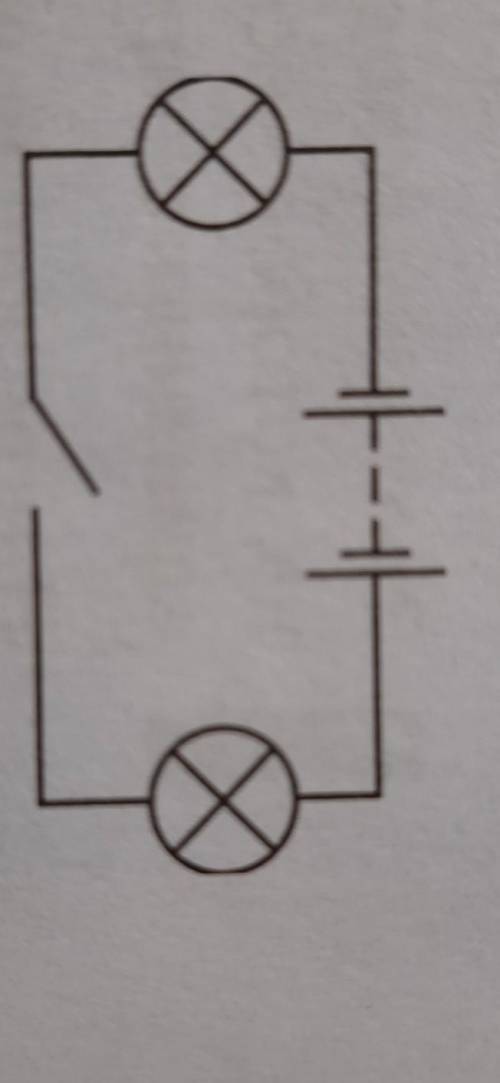 1. Перенесите схему электрической цепи (рис. 1) в тетрадь. Покажите на схеме, где можно при-соединит