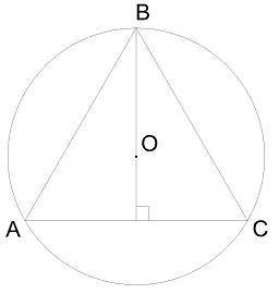 Вычисли радиус окружности, описанной около равностороннего треугольника, если его сторона равна 5√3