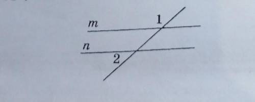 Прямые m и n параллельны. Найдите угол 2 если угол 1 равен 138​