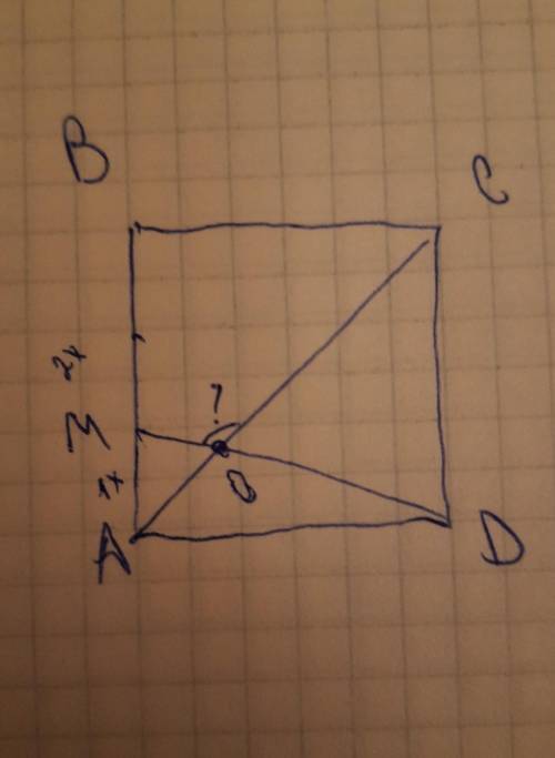ОЧЕНЬ На стороні AB квадрата ABCD позначили точку M так що AM:MB=1:2. Знайдіть косинус кута між прям