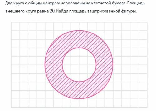решить задачку по геометрии (площадь круга)!