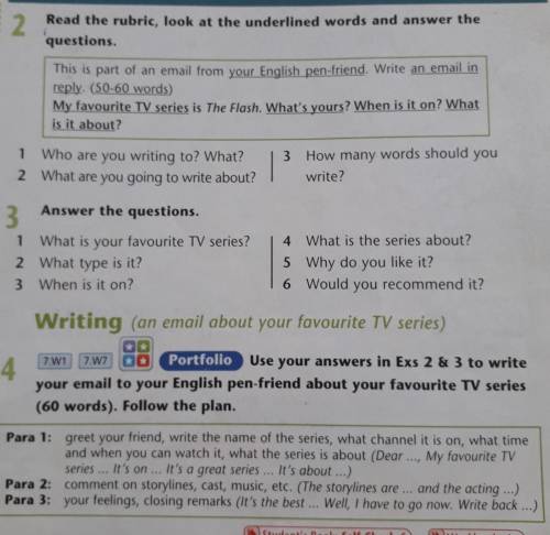 Use your answer in Exs2 & 3 to write your email to your English English pen-friend about your fa