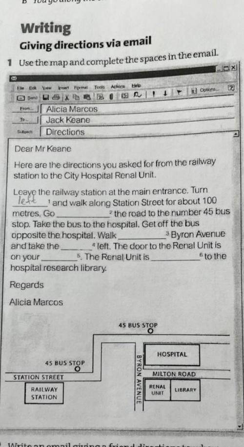 Dear Mr Keane Here are the directions you asked for from the railway station to the City Hospital Re