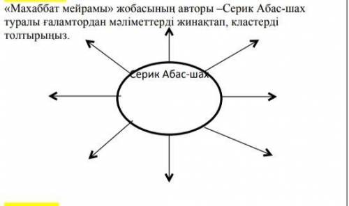 Казахский с диограммой