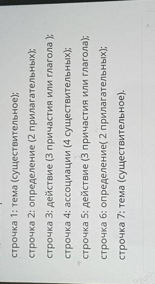 Используя схему построение диаманты,постройте образ Герасима ЭТО СОР​