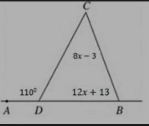 Используя теорему о внешнем угле треугольника найдите угол С