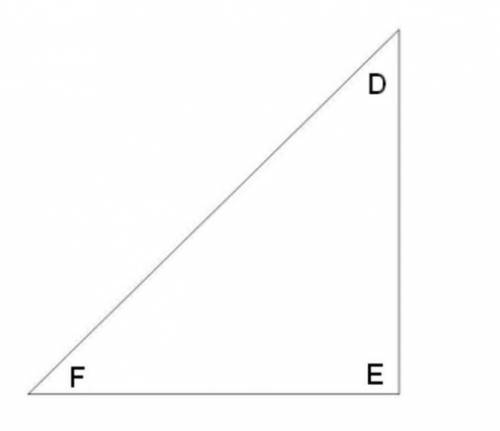 В треугольнике  ΔDEF  угол ∠E=90°. Вычисли EF, если ED= 3 см и tg∢F=0,1. EF=  см.(Если необходимо, о