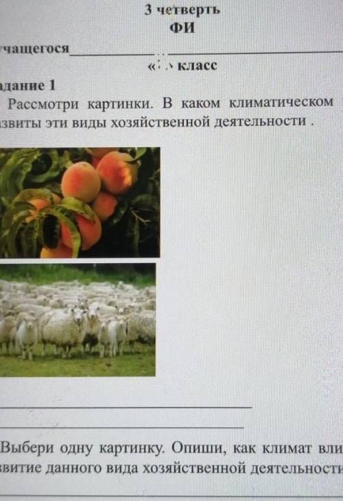 Познание мира Суммативное оценивание No 1 за разделв контексте сквозной темы «Природные явления».з ч