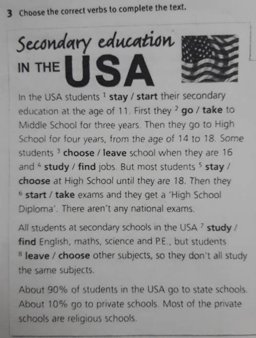 Secondary education USAIN THEIn the USA students 1 stay / start their secondaryeducation at the age