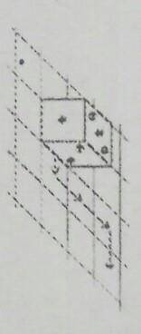 Игральный кубик лежит на листе бумаги в клетку так, как показано на рисунке. ( у игрального кубика с
