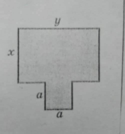Составьте формулу для вычисления площади фигуры (см. верхний рисунок).​