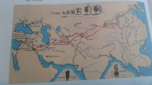 рассмотри историческую карту кокой тарговый путь обозночен где он начинался т куда вел напишы об это