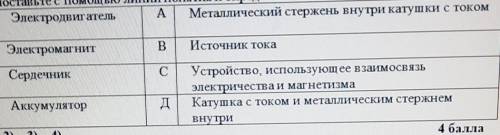 Сопоставьте с линий понятия и определения с заданием ​