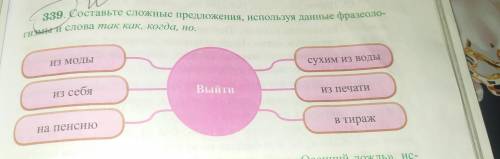 Составьте сложные предложения , используя фразеологизмы и слова так как, когда,но