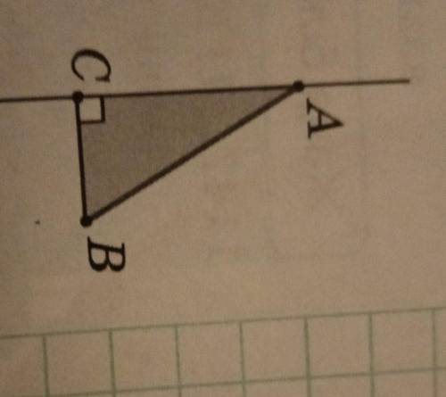 Изобразите в тетради треугольник АВС , у которого С = 90 градусов , длина стороны СВ = 2 см , АС = 3