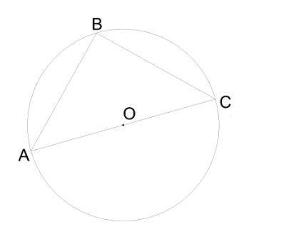 Прямоугольные треугольные катетеры AB = 12 см и BC = 16 см. Расчет радиуса R круга, нарисованного во