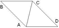 Дано: ABCD — параллелограмм, BC= 2 см, BA= 7 см, ∡ B равен 60°. Найти: площадь треугольника S(ABC) и