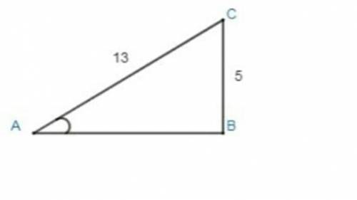 Ниже изображен прямоугольный треугольник. Используя данные из рисунка, найдитезначения тригонометрич