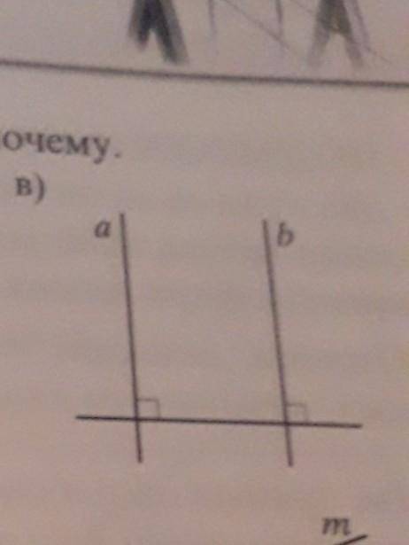 Параллельны ли прямые а и b?объясните почему ​