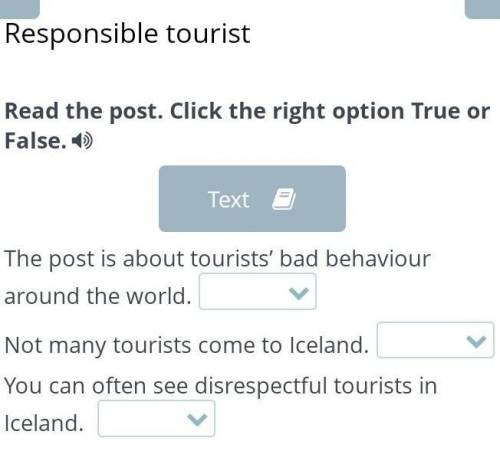 The post is about tourists’ bad behaviour around the world. Not many tourists come to Iceland.You ca