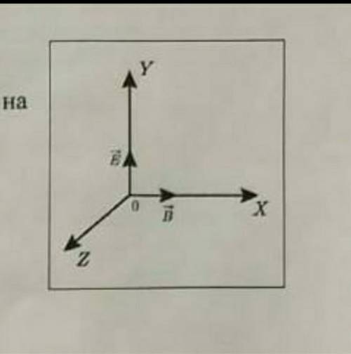 3.Векторы Е и В расположены в системе Х-У-Z так, как показано на рисунке. Укажите неправильное распр