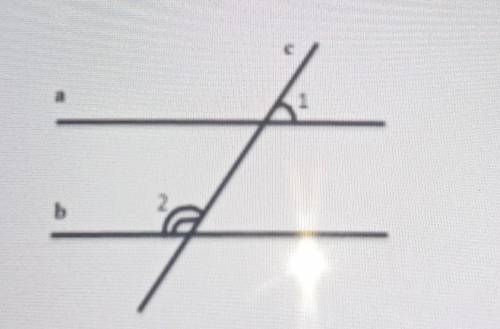 1) По данным рисунка найдите угол 2, если a || в и угол 1=53°. ​