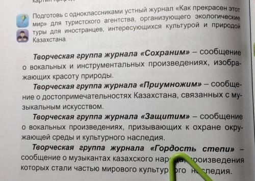 Творческая группа журнала «Сохраним» — сообщение о вокальных и инструментальных произведениях, изобр