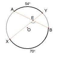 1)Знайдіть градусні міри дуг AB та CE, якщо AB на 20° більша за CE.///Найдите градусные меры дуг АВ