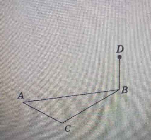 Дано:DB/_(ABC),<BAC=30°,<ABC=60° Довести:CD/_AC​