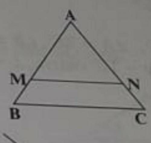 Если периметр равностороннего треугольника ABC составляет 84 сантиметра, MB = 7 сантиметров, найдите