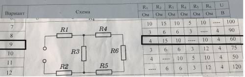Физика, конденсаторы резисторы и подобная хня 9 вариант