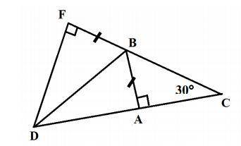Укажите равные прямоугольные треугольники. Докажите их равенство.