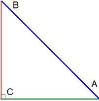 CA = 115 см, CB = 69 см.(Дроби сокращай.)tg∢B=tg∢A=