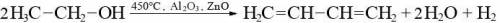 2C2H5OH —>CH2=CH–CH=CH2+2A+B​