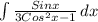 \int\limits{\frac{Sinx}{3Cos^2x-1} } \, dx