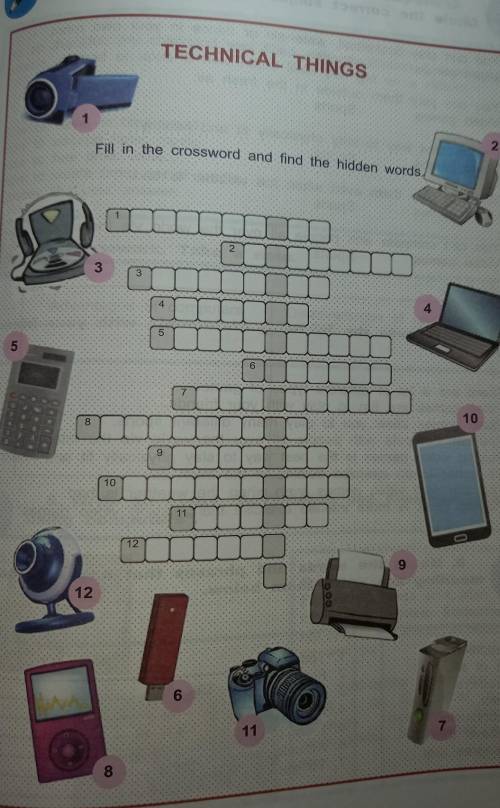 Do the crosswordsTechnical things !​