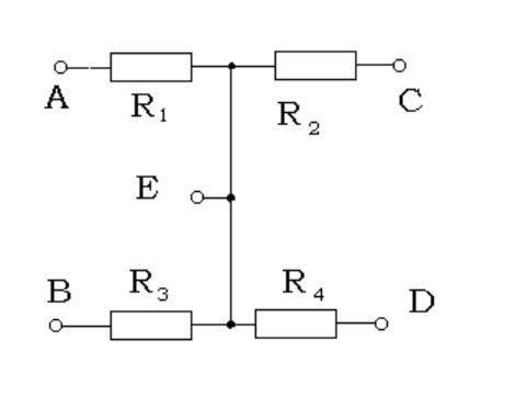 Определите ток потребляемый схемой с клеммы A, если токи с клемм равны IB = +5 A, IC = - 2A, ID = -